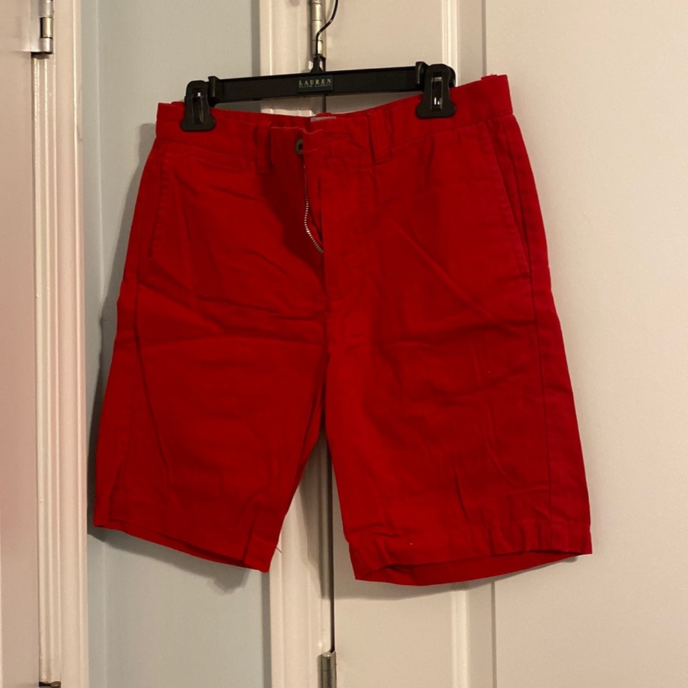 Bright RED JCPenny Shorts